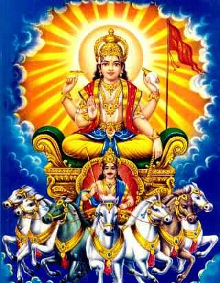 Aditya Hrydayam is a hymn associated with Sun God and was recited by the sage Agastya to Rama on the battlefield before fighting with Ravana.